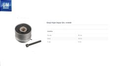 Opel Astra J A16XER - A16LET Benzinli Triger Seti Orjinal (95516740)