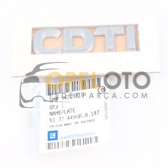 Opel Astra H Sedan Arka CDTI Yazısı GM