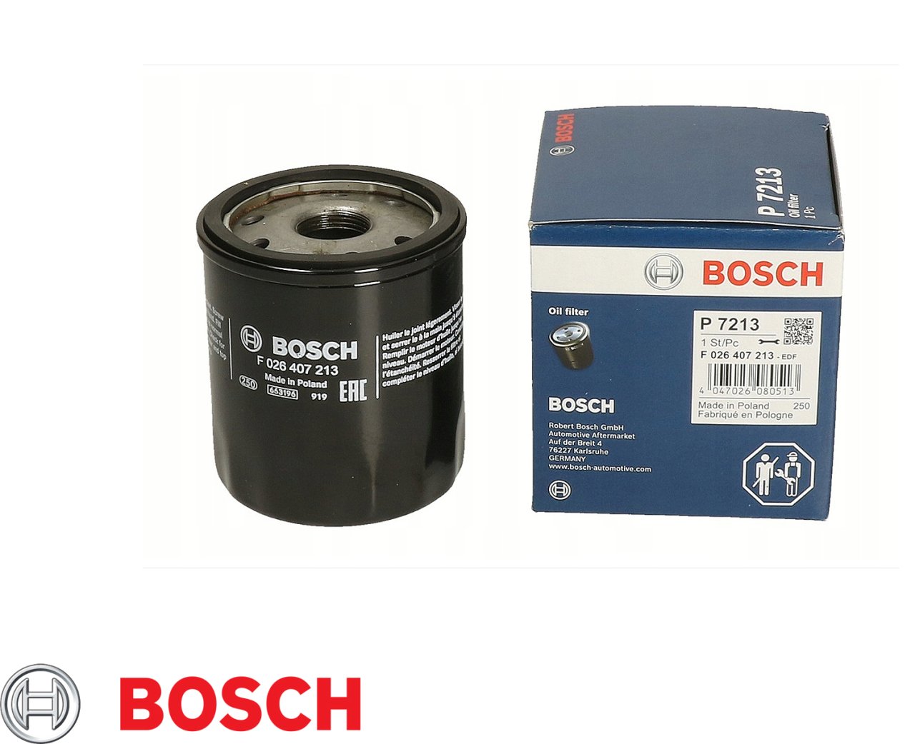 Opel Mokka 1.0 - 1.4- 1.5 Benzinli Motor Yağ Filtresi Orjinal BOSCH Marka 95528296