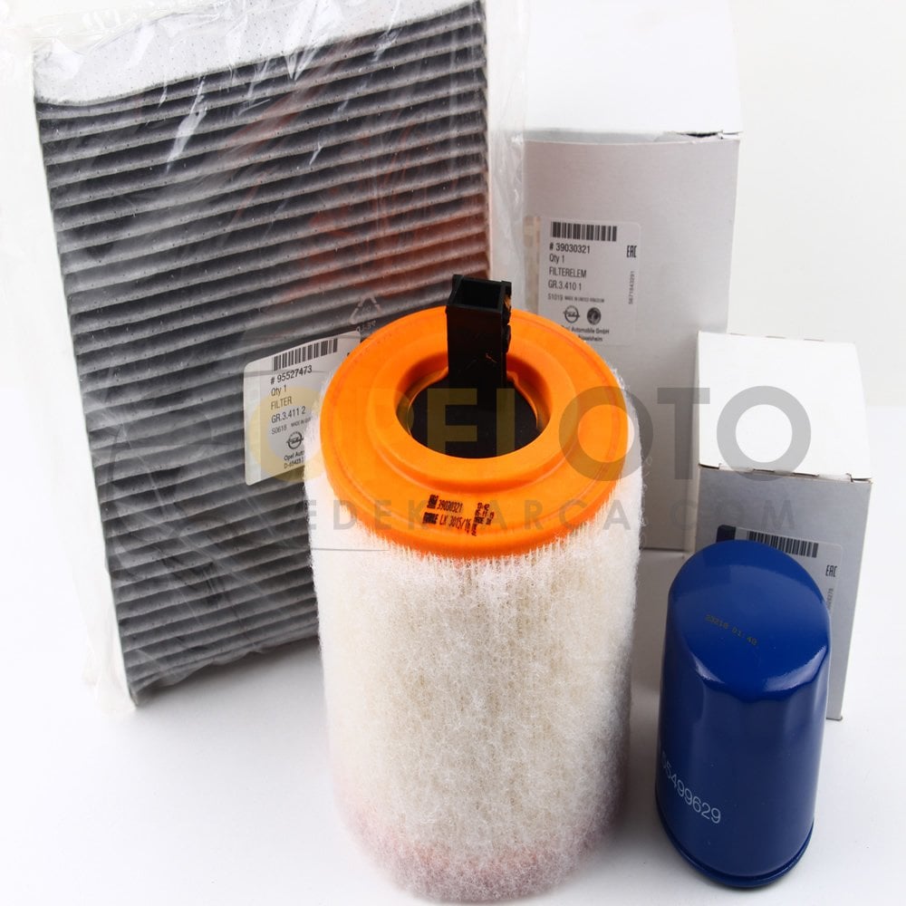 Opel Astra K 1.4 Benzinli Periyodik Bakım Seti GM