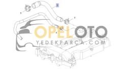 Opel Astra H Z14XEP Motor Havalandırma Hortumu