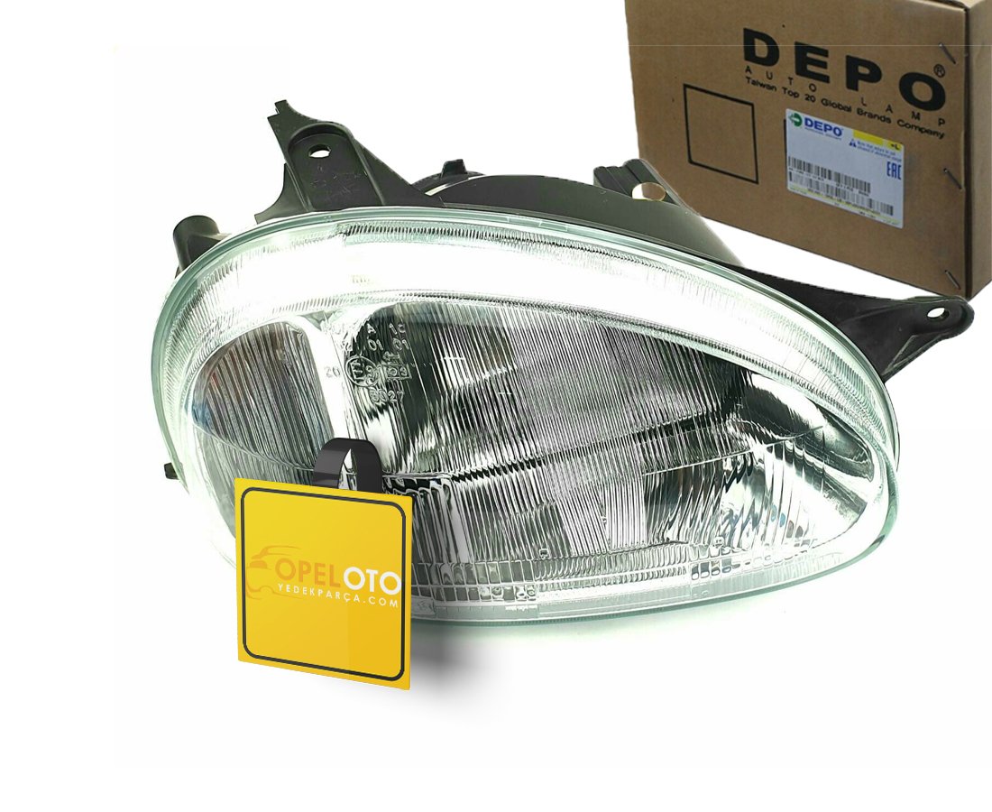 Opel Corsa B SAĞ  Far Elektrikli Sinyalli Depo Marka