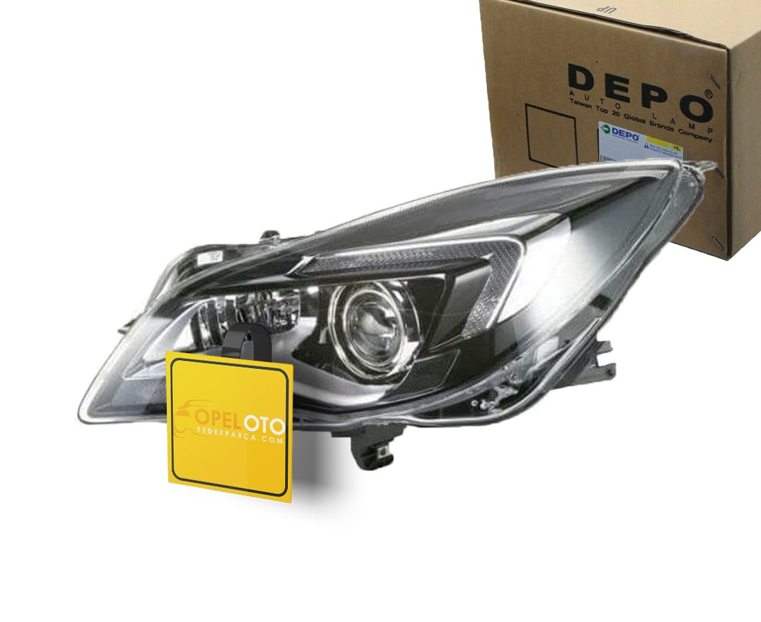 Opel İnsignia A SOL Far Helojen Komple Depo