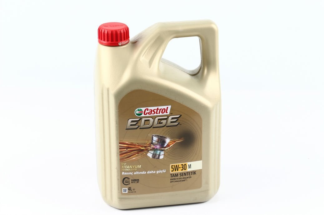 Castrol 5w30 Edge 4LT Tam Sentetik Parteküllü Motor Yağı