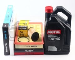 Opel Corsa C 1.0-1.2-1.4 XEP Periyodik Bakım Seti Filtron Motul Yağlı