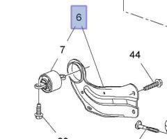 Opel İnsignia Arka Denge Kolu sol 22927292