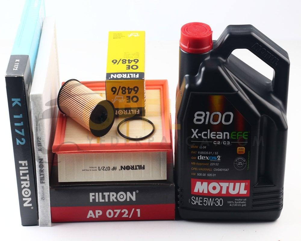 Opel Corsa E 1.2-1.4 Benzinli Bakım Seti FILTRON