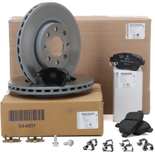 Opel Corsa D Ön Fren Disk Balata Takımı Orjinal GM (93169288)