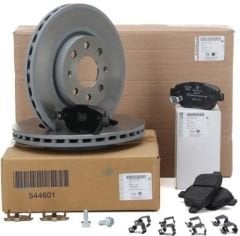 Opel Corsa D Ön Fren Disk Balata Takımı Orjinal GM (93169288)
