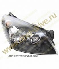 Opel Astra H Ön Sağ Far Siyah Depo