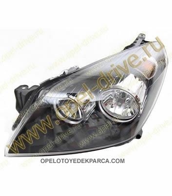 Opel Astra H Ön Sol Far Siyah Depo