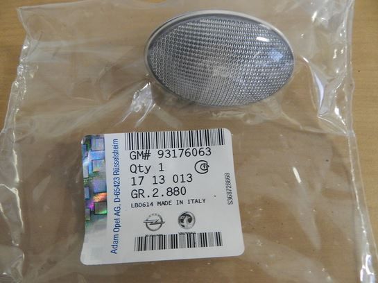 Opel Meriva A Ön Sağ Sol Çamurluk Sinyali GM