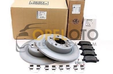 Opel zafira B 5 Bijon Arka Fren Disk Balata Set Takımı GM