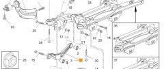 Opel İnsignia Arka Dingil Denge Kolu Sol GM