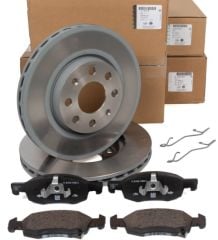 Opel Corsa E Ön Fren Disk Balata Takımı 14inç Orjinal (1680582880)