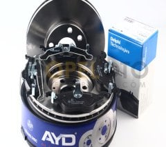 Opel Astra G Ön Fren Diski Takım 4 Bijon Delphi Balatalı