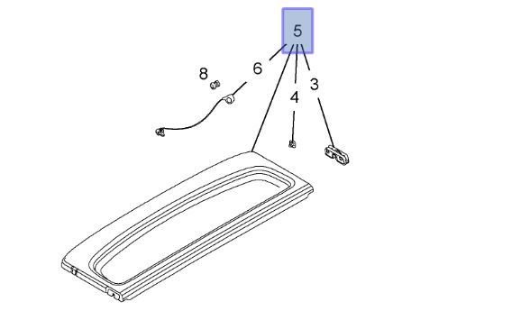 Opel Corsa D 5 Kapılı Arka Pandizot GM