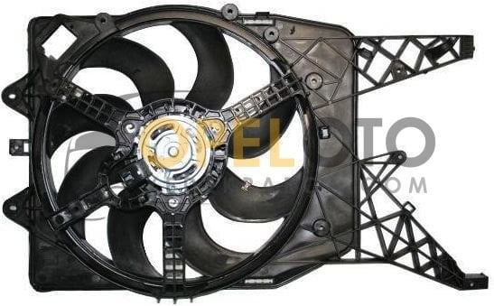 Opel Corsa D 1.3 Dizel Su Fan Motoru Davlumbazlı Komple