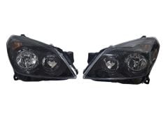 Opel Astra H Ön Far Takımı Siyah (1216561-1216562)