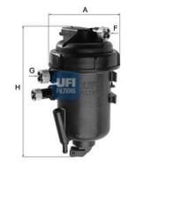 Opel Corsa C 1.3 Dizel Mazot Filtre Kabı Orjinal UFİ