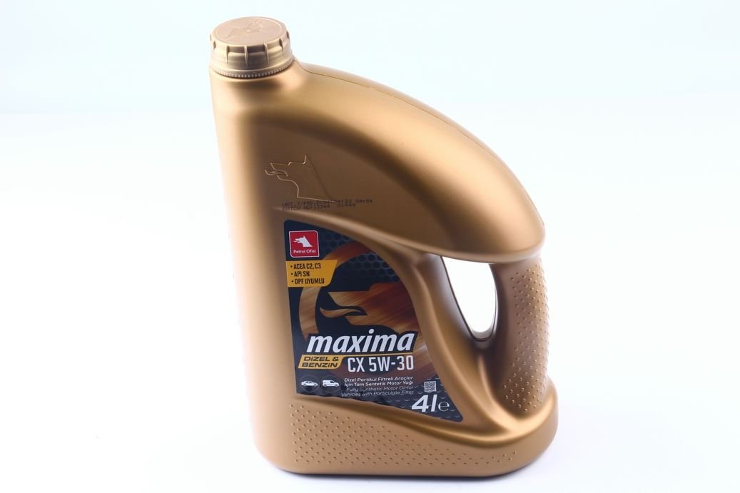 Petrol Ofisi CX 5W30 Maxima Parteküllü 4lt Motor Yağı