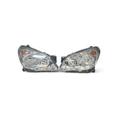 Opel Astra H Ön Far Sağ - Sol Takım krom (1216660-1216659)