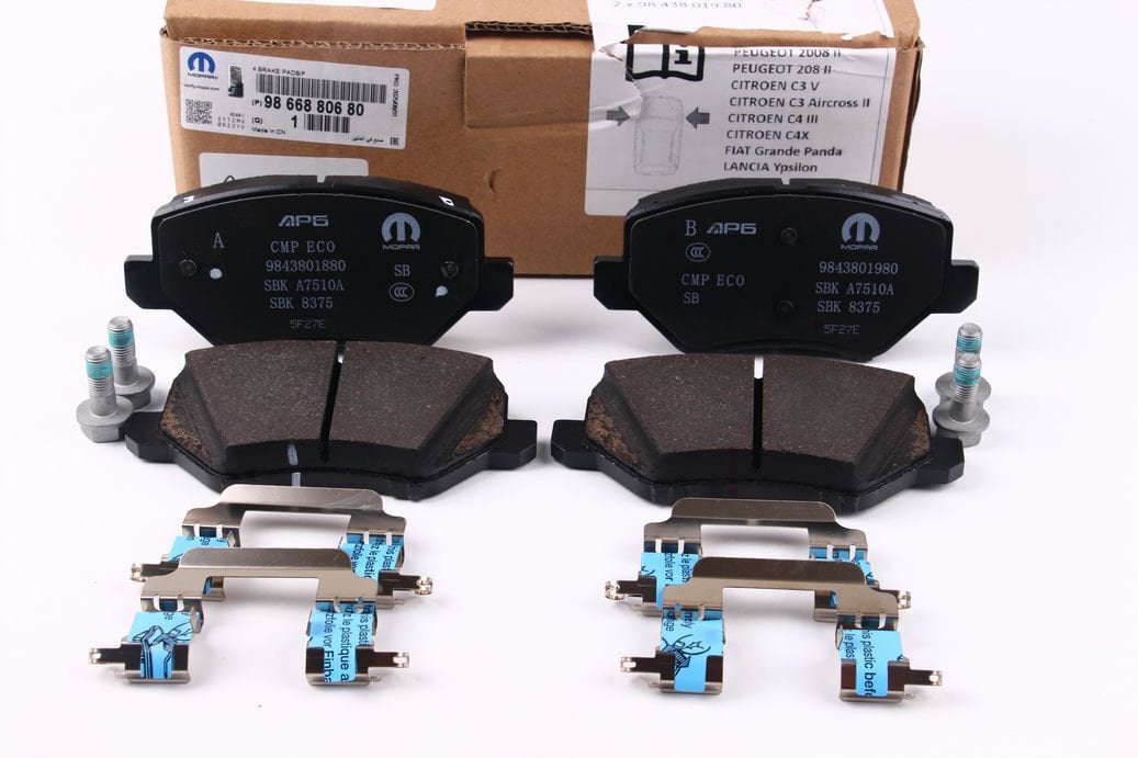 Opel Corsa F 1.2 Ön Fren Blatası Takımı Orjinal (9866880680)