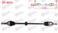 Opel Vectra C 1.6 Benzinli Aks Komple Sağ (OP-8024)