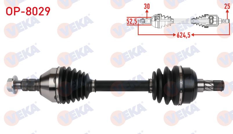 Opel İnsignia A14NET-A16LET Sol Aks Komple Manuel Vites (OP-8029)