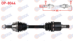 Opel Mokka X 1.4 Turbo Komple Aks Sol Manuel Vites (OP-8044-94560845)