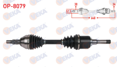 Opel Astra J 1.6 Dizel Aks komple Sol Otomatik (OP-8079-13335139)