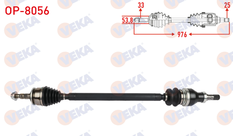 Opel Astra K 1.6 Dizel Manuel Komple Aks Sağ (OP-8056-13403129)
